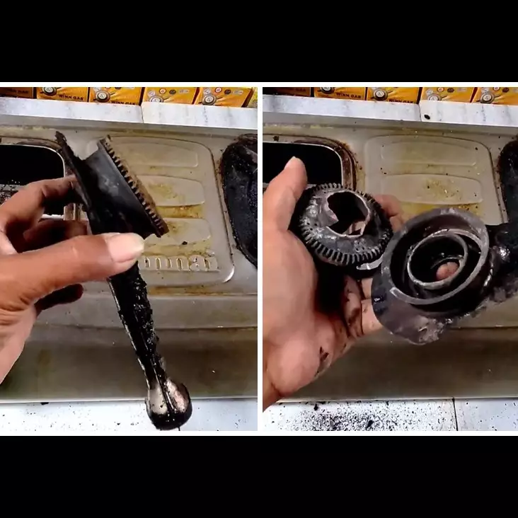 Jangan diputar atau dicongkel, begini cara melepas burner berkerak dan menempel di tungku kompor gas