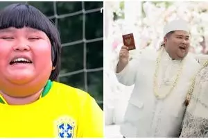 9 Momen Tommy Kaganangan pemeran Mat Gondrong di Ronaldowati menikah, penuh kebahagiaan