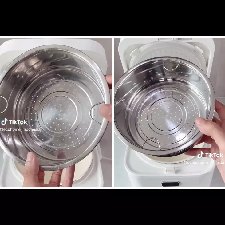Tanpa sabun, begini trik bersihkan noda air membandel di saringan kukusan