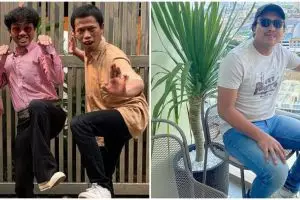 Dulu dihujat karena mirip Indro Warkop DKI, intip 11 potret terkini Alfin Warkopi gandeng pacar baru