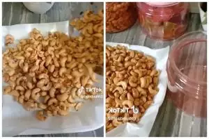 Ngemil makin mantap, ini trik menggoreng kacang mete agar bumbu meresap sempurna dan tidak hancur