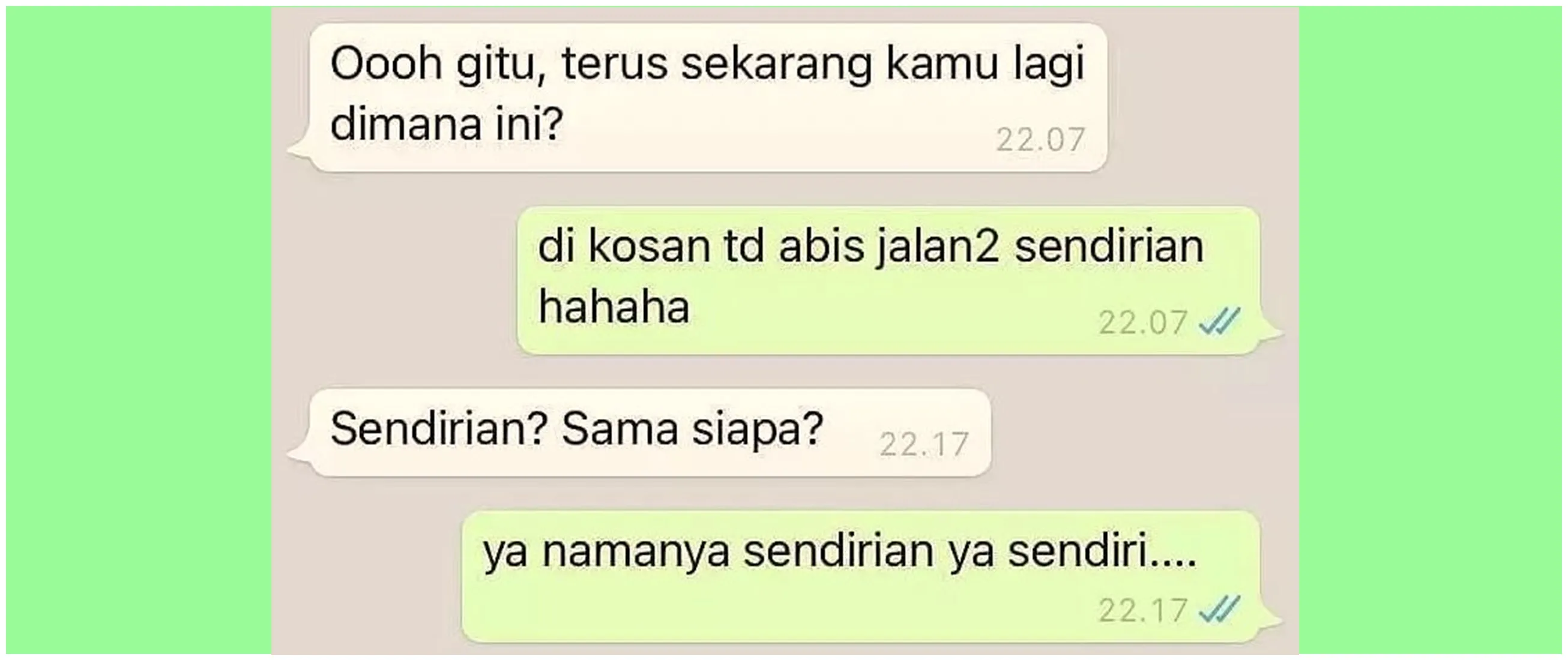 11 Chat lucu pacar posesif ini bacanya jadi pengen putus, bikin ngelus dada