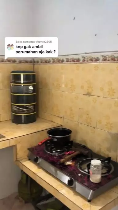 cara mudah makeover dapur sempit TikTok cara mudah makeover dapur sempit TikTok