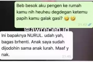 11 Chat lucu anak minta restu orang tua ini mengandung banyak plot twist tidak terduga, kenapa sih?