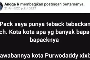 Absurd abis, 11 potret kocak main tebak-tebakan di Facebook ini recehnya bukan main