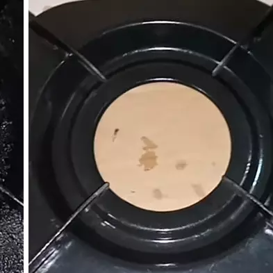 Tak perlu direndam semalaman, begini trik bersihkan kerak tungku kompor gas tanpa bahan tambahan