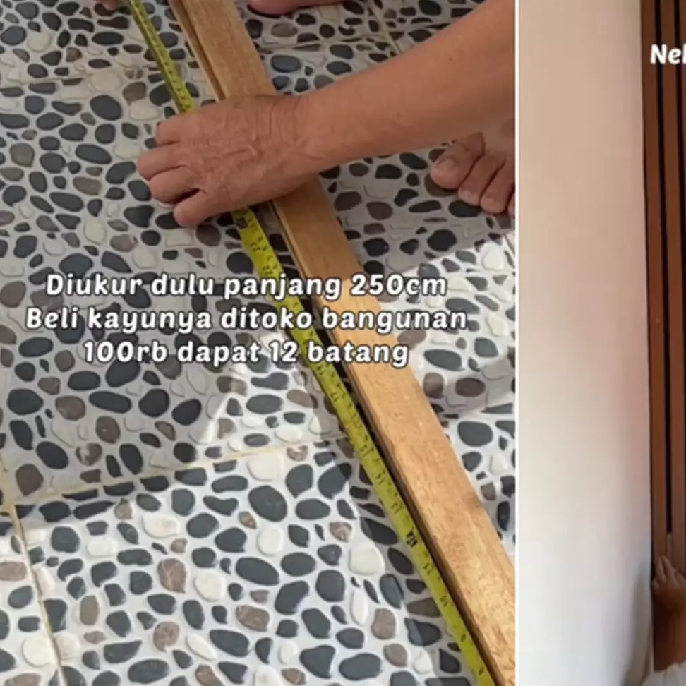 Ubah gaya dinding agar tidak monoton gunakan kayu, budget Rp 300 ribu bikin rumah jadi mewah