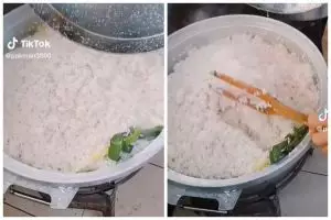 Cara jitu hilangkan bau gosong pada nasi usai dimasak, sederhana cuma pakai 1 bahan dapur