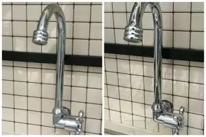 Bukan pakai kertas baking, ini cara sederhana atasi keran wastafel kusam cuma pakai 1 bahan