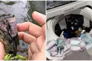 13 Potret kocak nemu uang di tempat tak terduga ini mujur apa buntung?