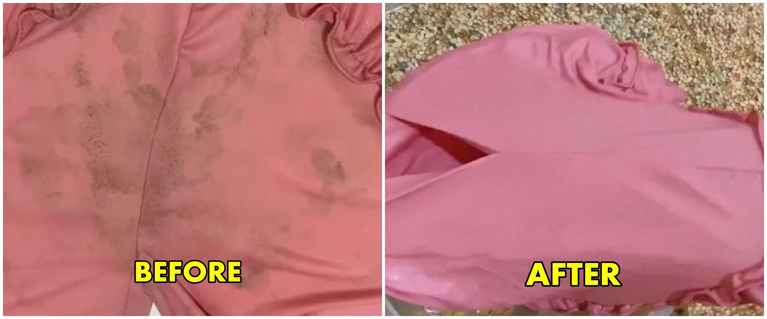 Cuma pakai 1 bubuk kimia, cara mudah bersihkan jamur membandel di baju ini bikin pakaian auto baru
