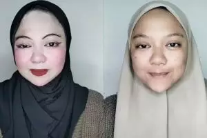 Dikira nggak bisa makeup, 9 potret transformasi wanita saat dandan ini hasil akhirnya bikin terkesima