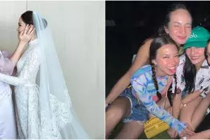 Sukses jadi mak comblang, intip 9 potret persahabatan Febby Rastanty dan Jessica Mila bak kakak-adik