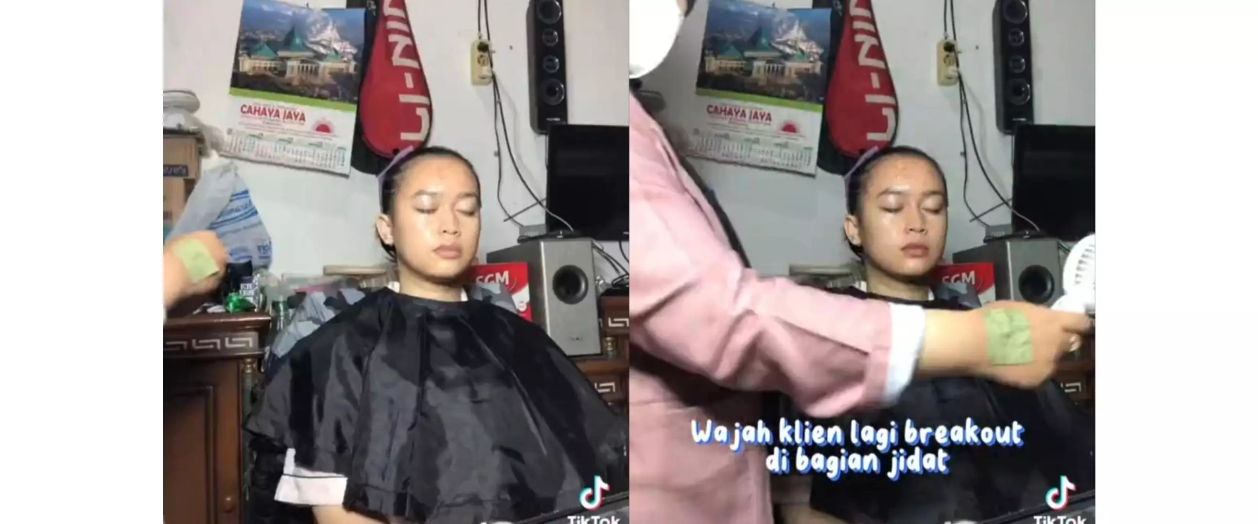 Wanita berjerawat ini dirias MUA jadi berparas Barbie, potret before-afternya bagai bumi dan langit