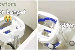 Manfaatkan 2 bahan dapur, begini cara mudah bersihkan tangki kloset duduk agar bebas dari kerak