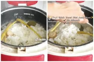 Tak perlu pakai beras khusus diet, ini cara menanak nasi uduk pulen tapi tetap rendah kalori