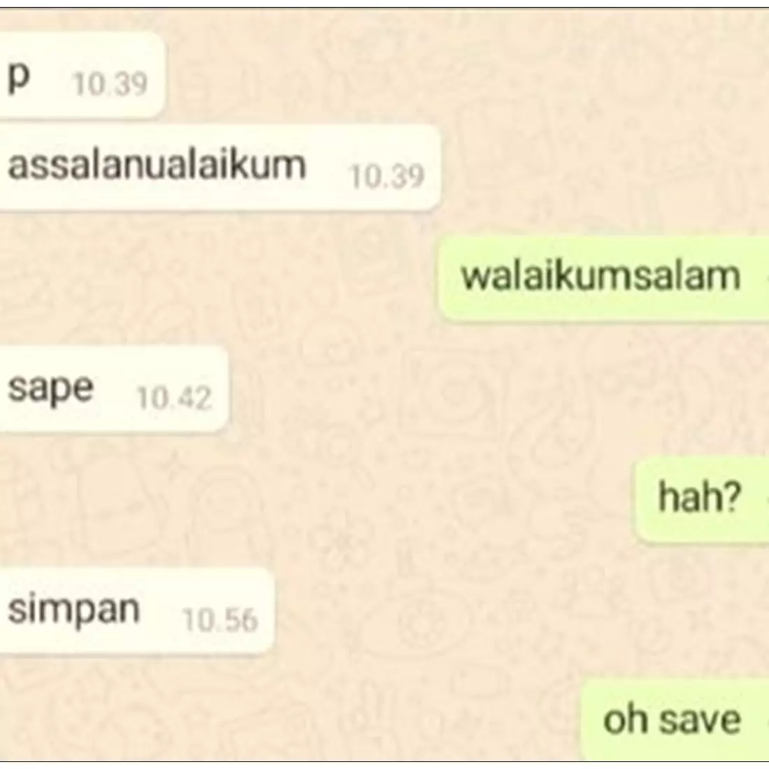 11 Chat lucu dengan orang nggak dikenal ini isinya nggak jelas, sungguh tidak berfaedah