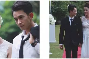 8 Tahun jalani bahtera rumah tangga, ini 11 potret lawas pernikahan Fandy Christian dan Dahlia Poland