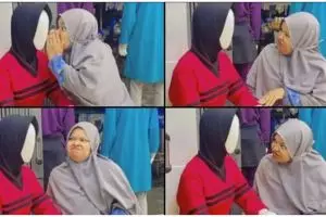 11 Potret kocak orang dengan manekin ini posenya penuh totalitas, nyeleneh abis