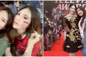 Tak hadiri pernikahan sang adik, ini 11 potret kedekatan Via Vallen dengan Mella Rossa