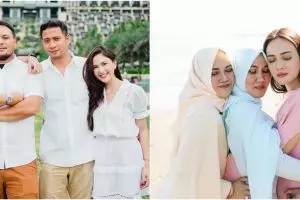 Rukun meski beda agama, intip 9 potret kebersamaan aktris cantik dengan saudara kandungnya