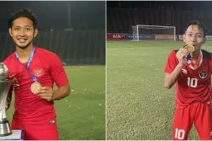 Kakak adik berhasil antarkan Indonesia raih emas, 9 potret kebersamaan Gian Zola dan Beckham Putra