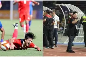 Final Indonesia vs Thailand di SEA Games 2023 diwarnai bentrok, aksi Erick Thohir ini bikin salut