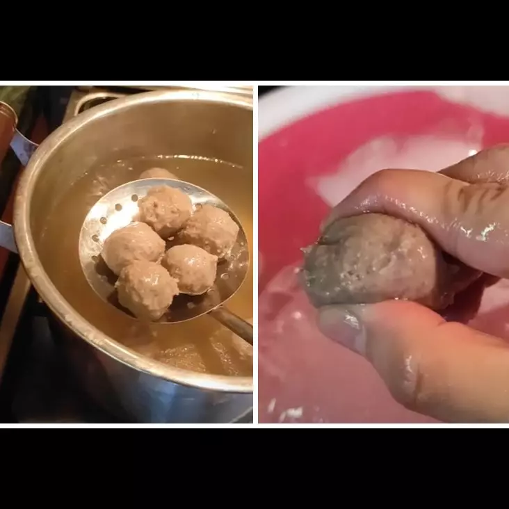 Trik agar tekstur bakso tetap kenyal dan tak lembek setelah matang, cukup pakai 1 bahan