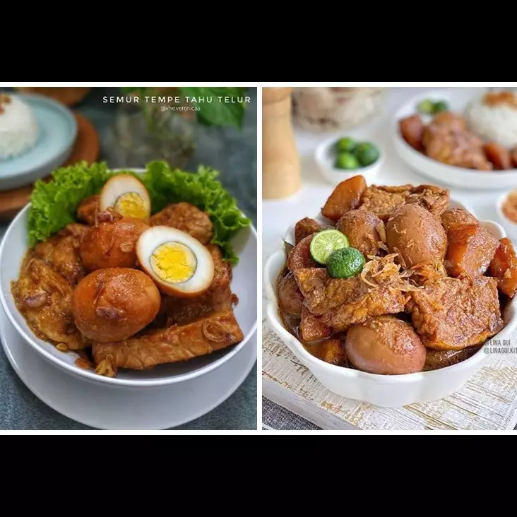 11 Resep semur tempe istimewa, lezat, mudah dibikin, dan bumbunya juara
