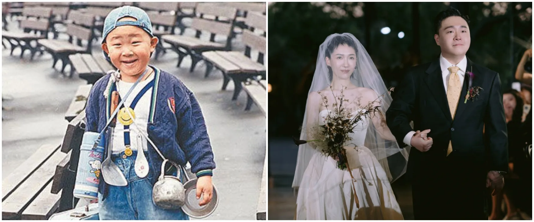 7 Momen pernikahan Steven Hao pemeran Boboho, Shi Xiao Long pemeran biksu kecil dipilih jadi best man