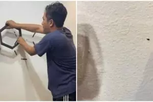 Jangan digosok pakai benda tajam, begini cara ampuh membersihkan double tape di tembok tanpa berbekas