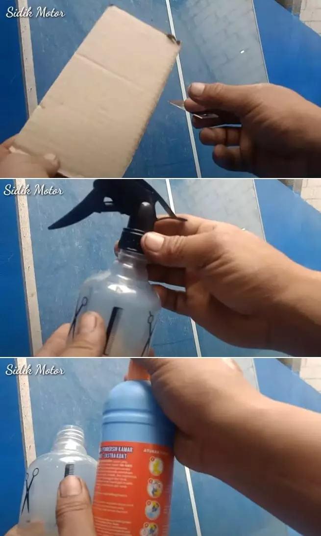 cara bersihkan kaca © YouTube