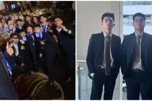 Momen wisuda SMA Ayman Modjo, interaksi Duta Sheila On 7 dengan teman sang putra bak seumuran