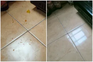 Bukan dengan sabun, ini cara mudah bersihkan keramik dapur yang kotor dan bau amis cuma pakai 1 bahan