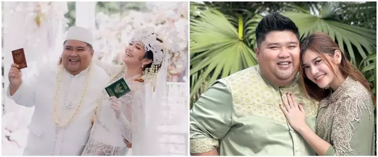 Aktor cilik kini jualan HP ini baru menikah, 11 potret mesra Mat Gondrong 'Ronaldowati' dan pasangan