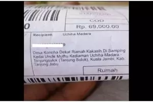 Nggak ngerti lagi deh, 15 potret kocak nama penerima paket ini bikin kurir pusing kepala