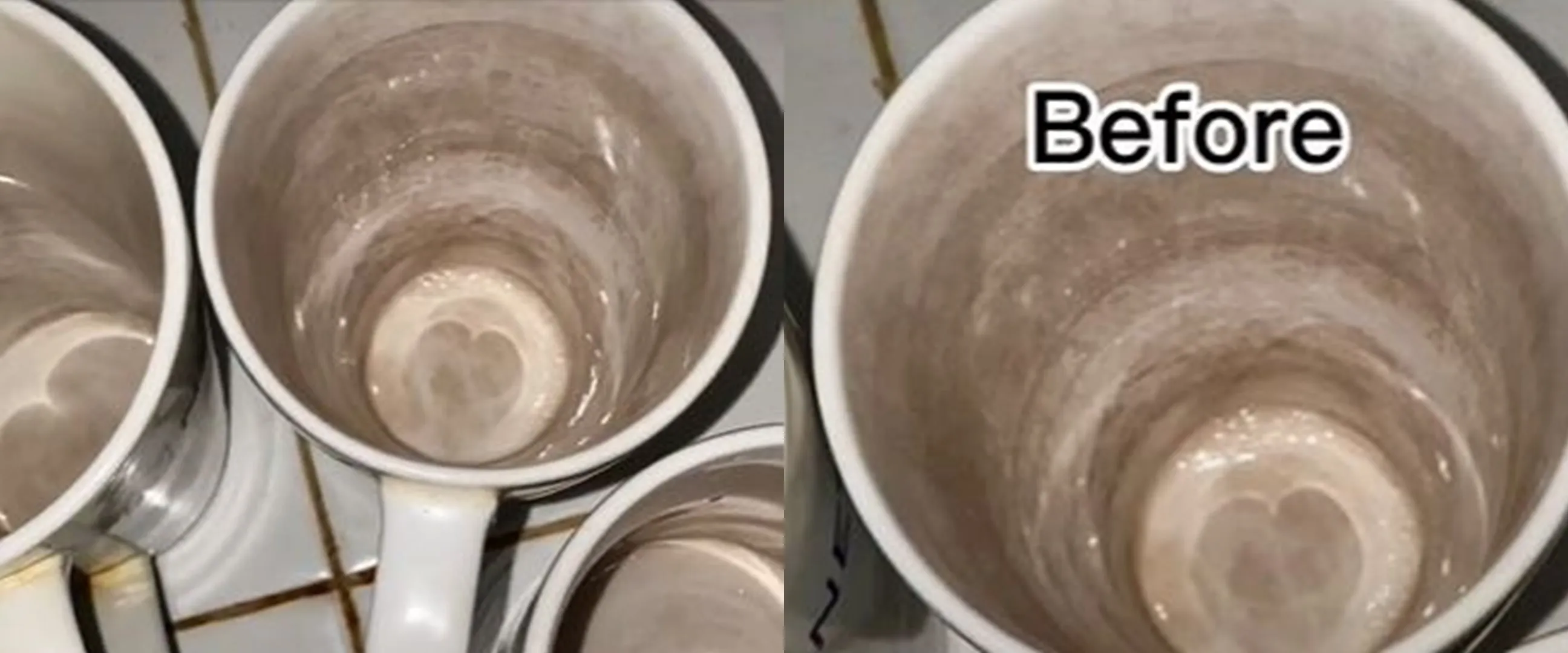 Trik bersihkan gelas dari noda kuning menahun cuma pakai bahan dapur, tak sampai 5 menit kinclong lagi