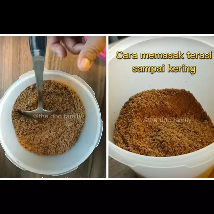 Bukan dijemur atau disangrai, ini ini trik mengeringkan terasi agar harum dan awet tanpa kulkas