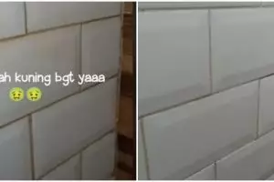 Tanpa disikat, ini cara ampuh membersihkan dinding keramik kamar mandi yang berkerak pakai 2 bahan