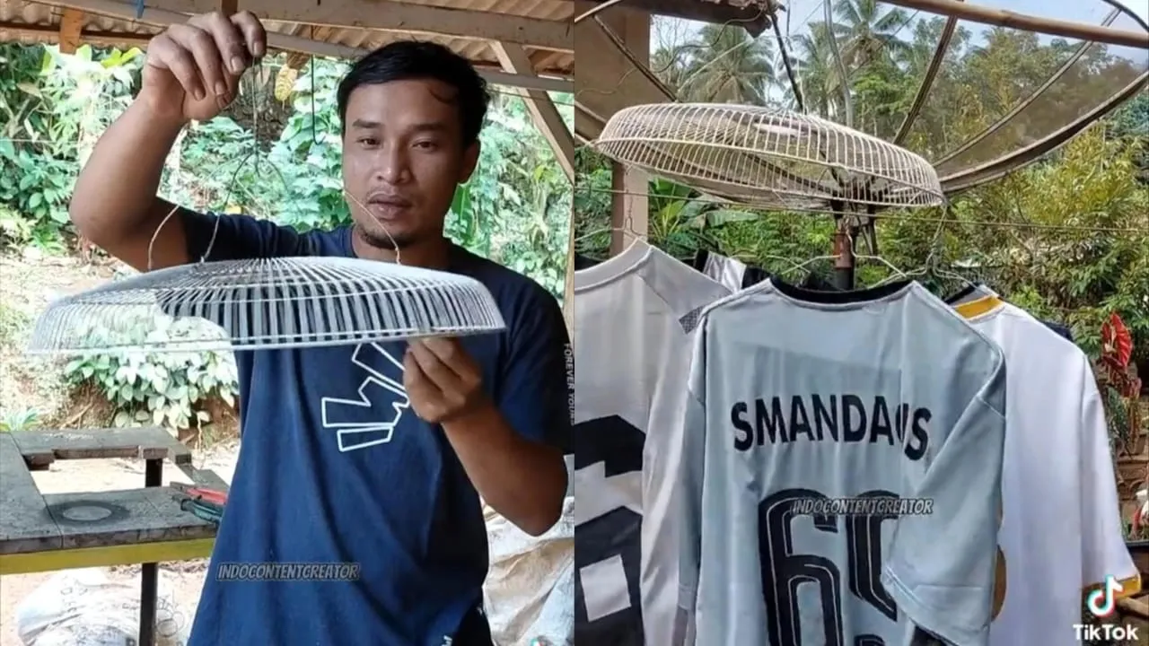 Nggak perlu numpang di halaman rumah tetangga, begini cara membuat jemuran simpel hemat tempat