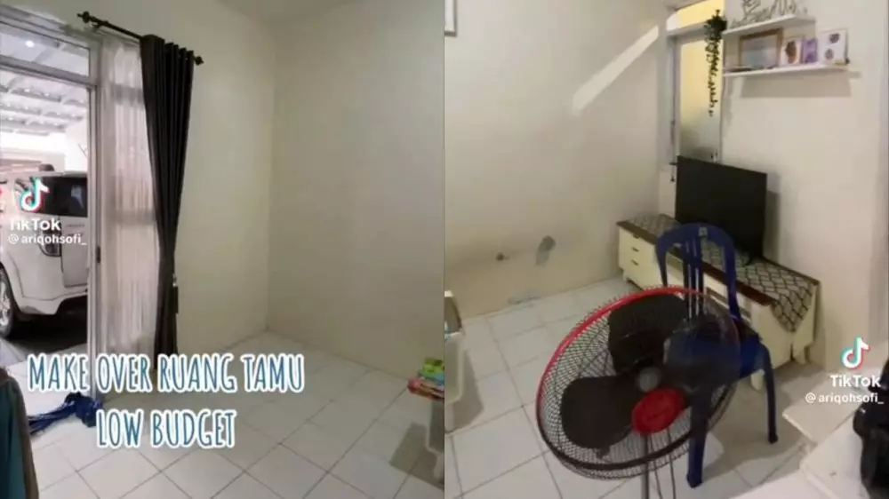 Cuma pakai wallpaper © TikTok