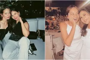 Sahabatan hingga nikah di bulan yang sama, ini 7 beda gaya Enzy Storia dan Jessica Mila di pernikahan