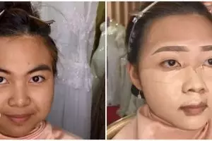 Wanita mau wisuda minta MUA dimakeup barbie looks, awalnya dempul tebal endingnya bikin tercengang