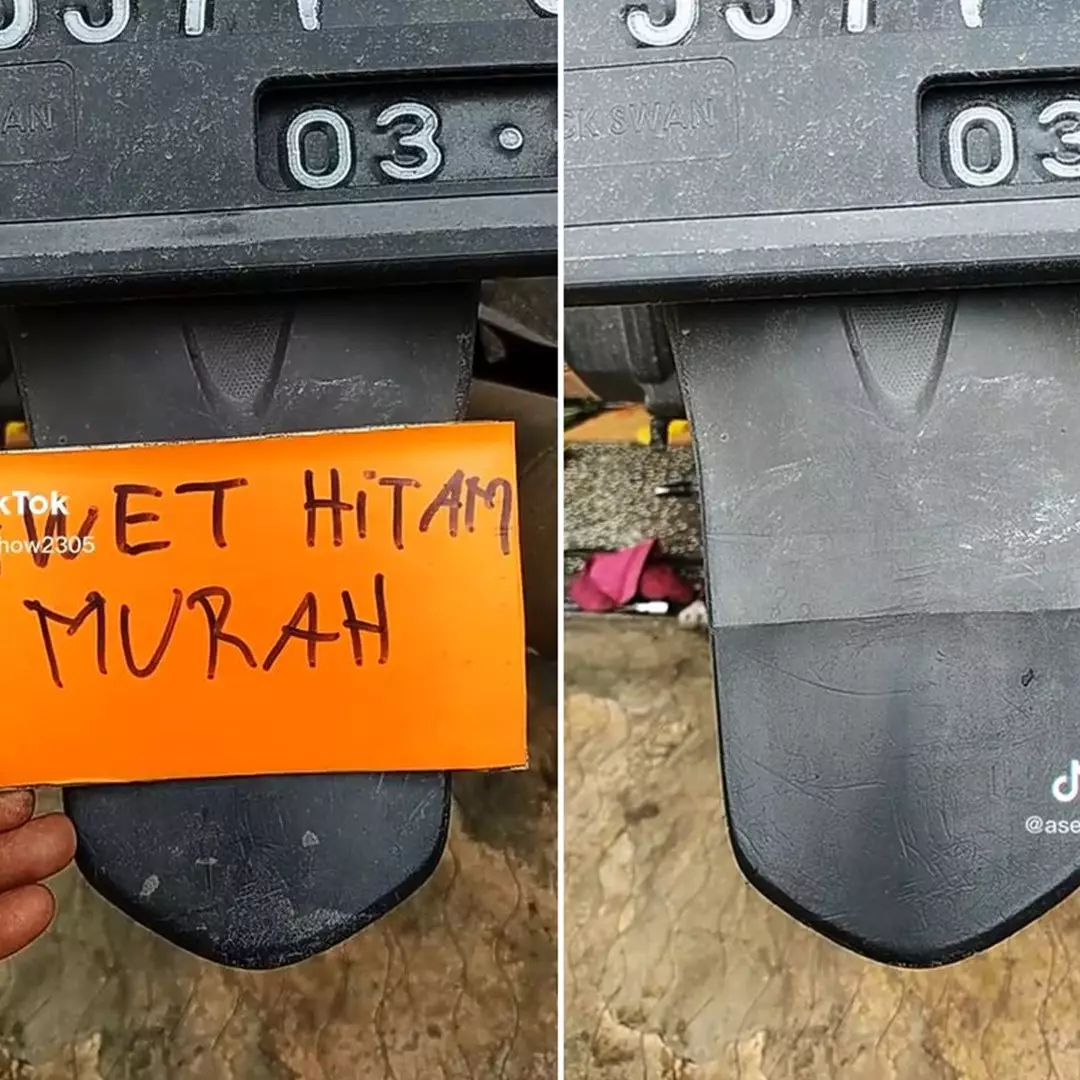 Trik mudah bikin body motor tetap awet hitam dan mengkilat, murah dan gampang ditiru