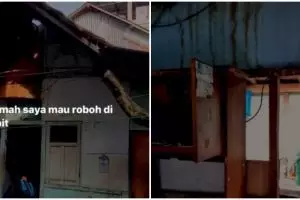 Rumah hampir roboh di gang sempit ini direnovasi jadi glow up, bikin tetangga auto insecure