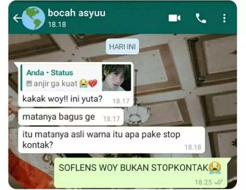 kakak-adik ini penuh plot twist © 2023 brilio.net