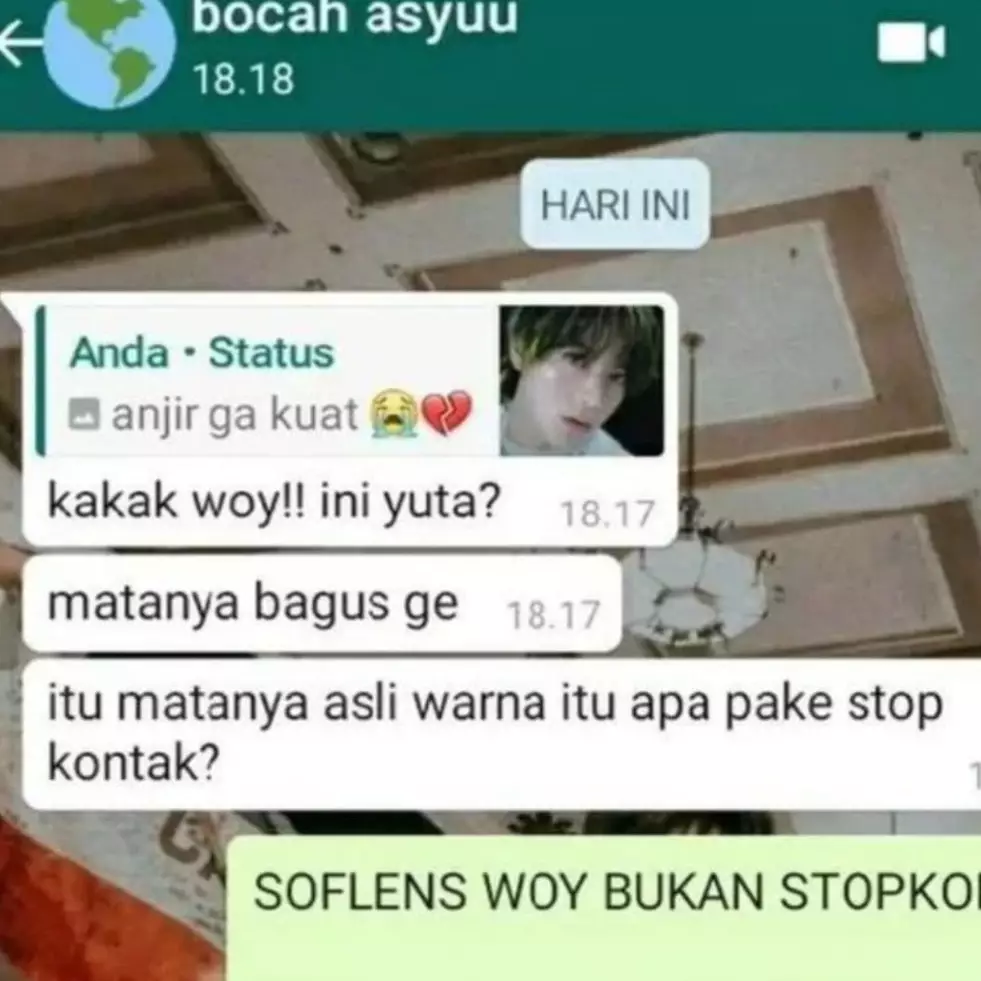 11 Chat lucu antara kakak-adik ini penuh plot twist, auto ngakak sambil guling