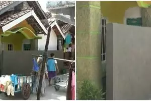 Viral gara-gara memindahkan jemuran, akses rumah warga di Tuban ini di tembok tetangga