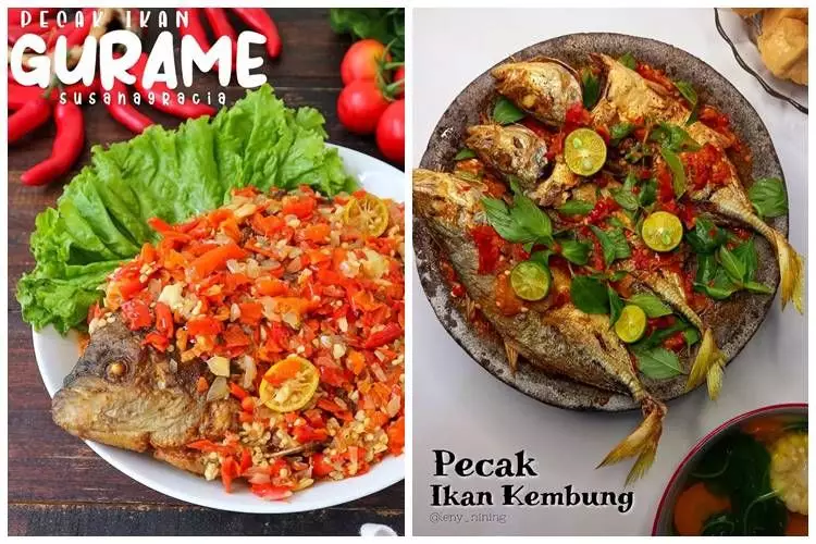 11 Resep pecak ikan, nikmat, sederhana, dan menggugah selera