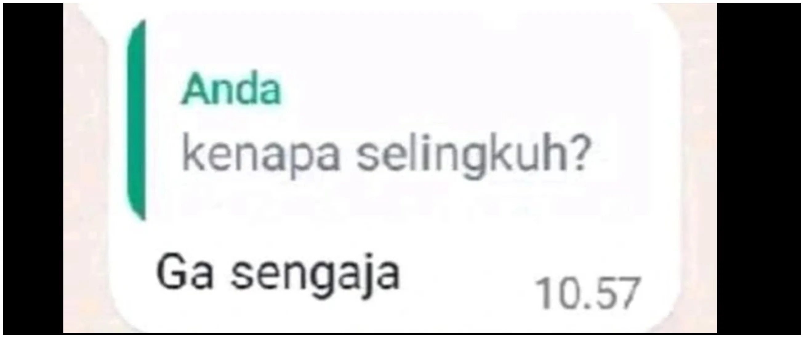 12 Chat lucu ketahuan selingkuh ini pas ditanya jawabnya ngasal banget, nggak ngerti lagi deh